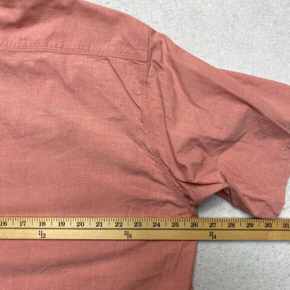 Carhartt Shirt Men's XL Salom Short Sleeve Collared Button Down Loose Fit - Picture 9 of 10